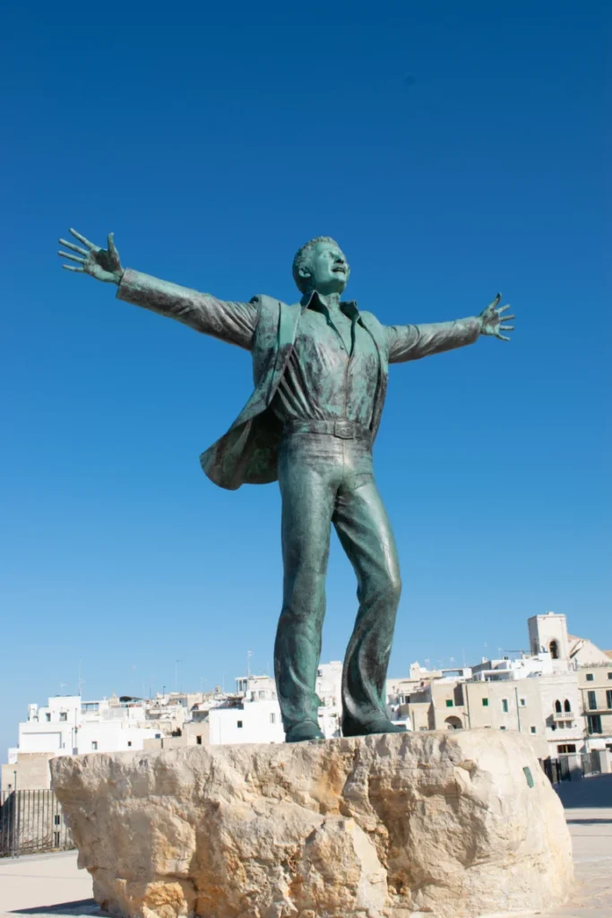 The Statue of Domenico Modugno